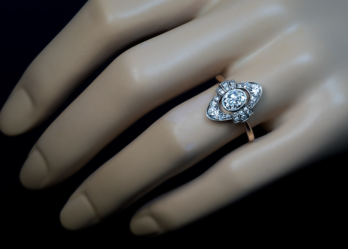 An Antique Edwardian Diamond Ring, c. 1910 | S.J.Shrubsole