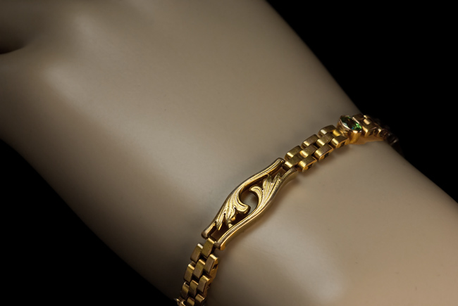Labradorite Tennis bracelet with rose gold by Vivien Frank – Vivien Frank  Designs