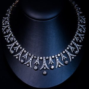 antique diamond necklace