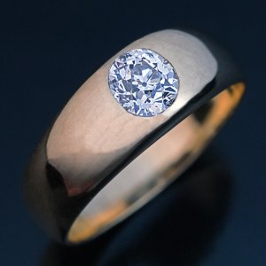 Vintage Diamond Gypsy Ring