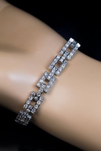 vintage diamond bracelet