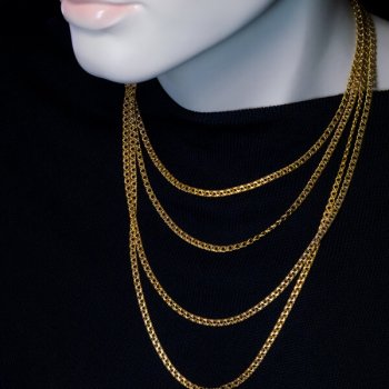 vintage gold chain necklace