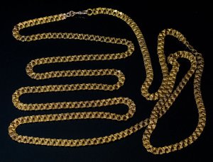 antique gold chain