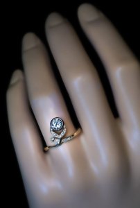 Art Nouveau jewelry - rings