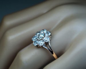 antique diamond engagement rings