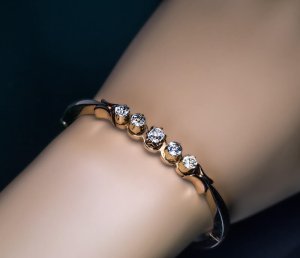 antique diamond bracelet