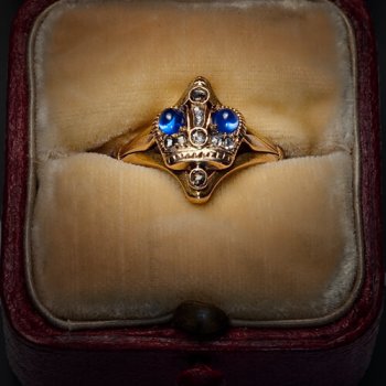 Russian Imperial crown ring