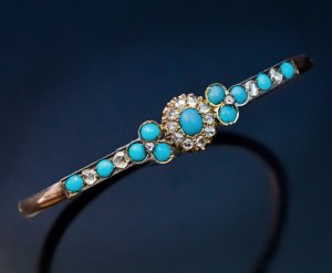 antique turquoise bracelet