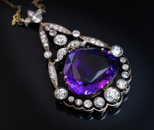 Siberian amethyst jewelry