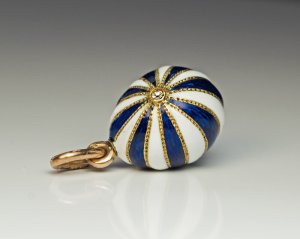 Faberge egg pendant