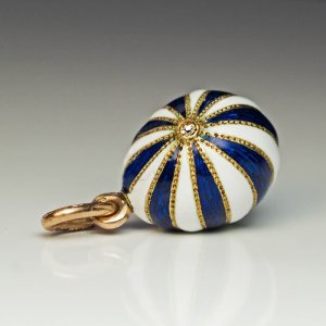 Faberge egg pendant