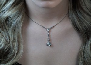 antique diamond necklace