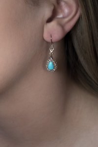 vintage turquoise earrings