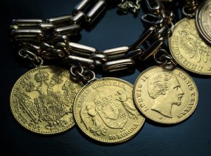 old gold coin jewelry