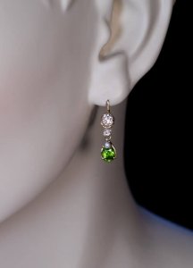 demantoid earrings