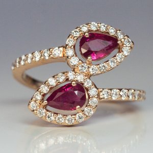 ruby diamond ring