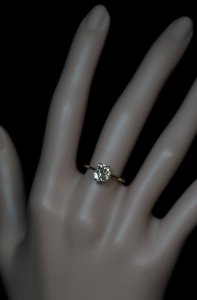 champagne colored diamond