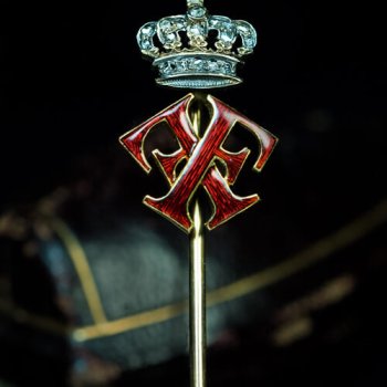 antique royal stickpin