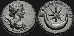 Byzantium coin