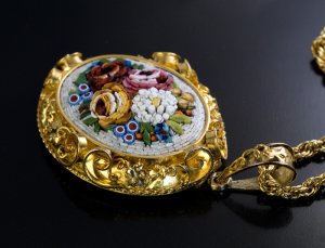 antique micro mosaic