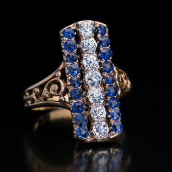 Victorian antique rings