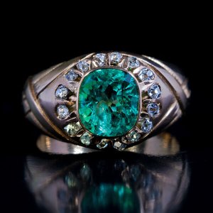 antique emerald ring