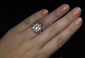 antique Georgian diamond rings