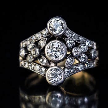 Belle Epoque antique diamond ring