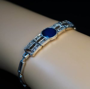 vintage sapphire bracelet