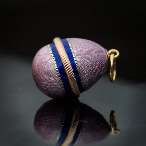 Faberge egg pendant