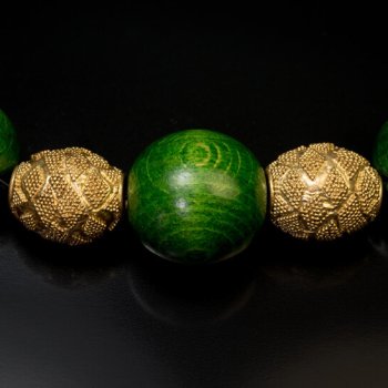 ancient Hellenistic Greek gold beads