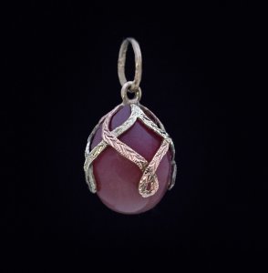 antique egg pendants