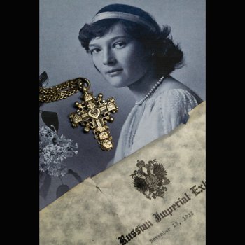 antique Russian 17th century cross necklace belonged to Grand Duchess Tatiana the second daughter of Tsar Nicholas II