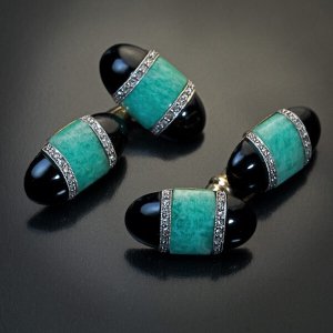 Art Deco cufflinks
