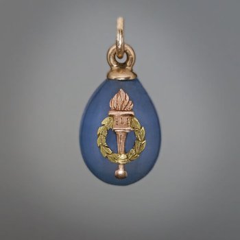 Faberge egg pendant