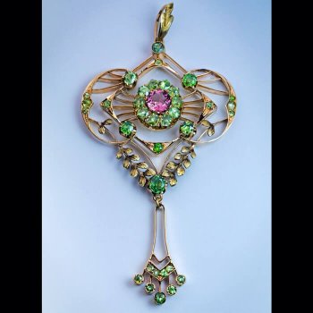 Art Nouveau pendant