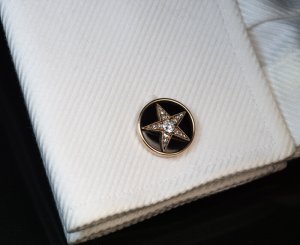 star cufflinks