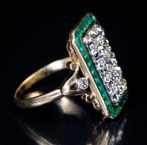 Edwardian diamond ring