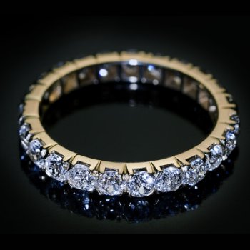 antique diamond eternity ring