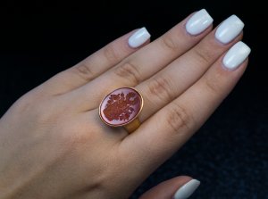 antique intaglio signet rings