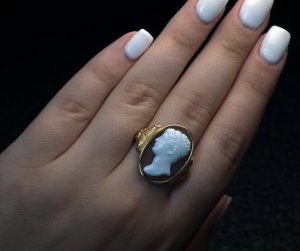 cameo rings