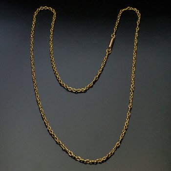 antique gold chain