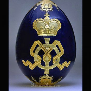 Empress Maria Feodorovna antique Russian Imperial egg
