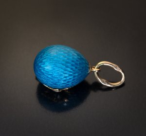 guilloche enamel egg