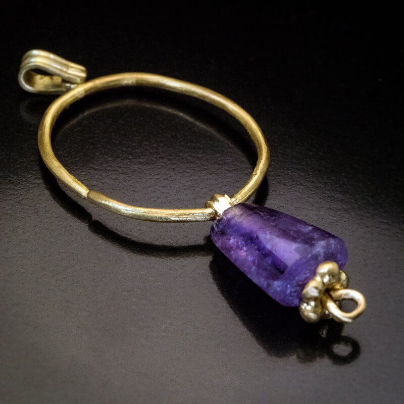 Ancient Byzantine Amethyst and High 
