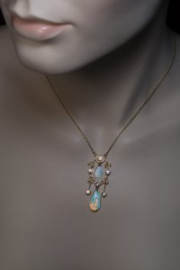 opal necklace