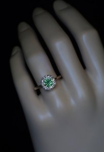 demantoid ring