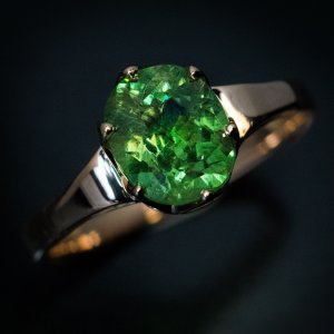 demantoid ring