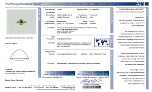 AGL demantoid report
