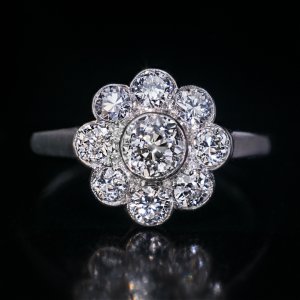 vintage diamond engagement ring